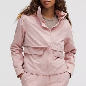 NWT Lululemon Always Effortless Classic-Fit Jacket Mink Berry 4